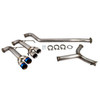 ETS Subaru WRX 2022 Extreme & Non-Resonated Catback Exhaust System Polished Tips - 200-60-EXH-001