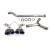 ETS Subaru WRX 2022 Extreme & Non-Resonated Catback Exhaust System Polished Tips - 200-60-EXH-001