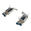 Remark 2022+ Subaru WRX VB Axle Back Exhaust w/Burnt Stainless Steel Single Wall Tip - RO-TTVB-SM