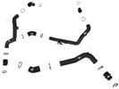 aFe 20-23 Ford Explorer ST V6 3.0L (tt) BladeRunner Aluminum Hot and Cold Charge Pipe Kit - Black - 46-20654-B Photo - Unmounted