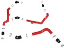 aFe 20-23 Ford Explorer ST V6 3.0L (tt) BladeRunner Aluminum Hot and Cold Charge Pipe Kit - Red - 46-20654-R Photo - Unmounted