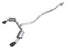 AWE Tuning 2022+ Honda Civic Si FE1 FWD Touring Edition Catback Exhaust - Dual Diamond Black Tips - 3015-33331 Photo - Primary