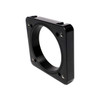 IAG Performance Big Bore 76mm Throttle Body Adapter for Process West Intake Manifold Black - IAG-AFD-2021BK