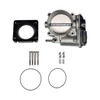 IAG Performance Big Bore 76mm Throttle Body w/ Electronics & Adapter Package for OEM Subaru STI / Cosworth Intake Manifold Black - IAG-AFD-2027BK
