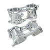 IAG Performance V3 Top Feed TGV Housings with Butterfly Pass Thru Silver 08-14 WRX 07+ STI 07-12 LGT 09-13 FXT - IAG-AFD-3050SL
