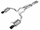 AWE 2024 Ford Mustang GT Fastback S650 RWD Touring Catback Exhaust w/ Dual Diamond Black Tips - 3015-33650 Photo - Primary