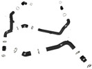 aFe 22-23 Ford Explorer BladeRunner Aluminum Hot and Cold Charge Pipe Kit - Blk - 46-20674-B Photo - Unmounted