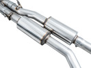 AWE Tuning 2020+ Ford Explorer ST Touring Edition Exhaust w/ Chrome Silver Tips - 3015-42625 Photo - out of package