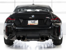 AWE Tuning 23-24 BMW G87 M2 Track Edition Exhaust - Diamond Black Tips - 3020-43487 Photo - Mounted