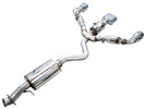 AWE 23-24 Toyota GR Corolla Touring Edition Catback Exhaust - Chrome Silver Tips - 3015-52472 Photo - out of package