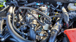 J&L 24-25 Ford Ranger 2.7L EcoBoost PCV Side Clear Anodized - 3099P-C Photo - Mounted
