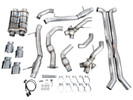 AWE Tuning 2021+ Cadillac CT4-V Blackwing SwitchPath Exhaust - Chrome Silver Tips - 3025-42436 Photo - out of package