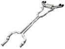AWE Tuning 2021+ Cadillac CT4-V Blackwing SwitchPath Exhaust - Diamond Black Tips - 3025-43436 Photo - out of package