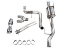 AWE 21-25 Ford F150 (14th Gen Reg Cab) Cat-Back Exhaust - 4.5in Dual Side Exit Chrome Tips - 3015-32145 Photo - out of package