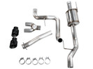 AWE 21-25 Ford F150 (14th Gen Reg Cab) Cat-Back Exhaust - 4.5in Dual Side Exit Diamond Black Tips - 3015-33145 Photo - out of package