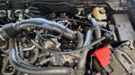 J&L 24-25 Ford Ranger Raptor 3.0L PCV Side Oil Separator - Black Anodized - 3058P-B Photo - Mounted
