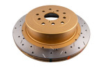 DBA 01-07 Subaru WRX/STI 10 Stud Hole Rear Drilled & Slotted 4000 Series Rotor - DBA4655XS-10 Photo - Primary