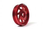 PERRIN 15-18 Subaru WRX / 13-20 BRZ / 14-18 FXT / 13-16 Crosstrek Lightened Crank Pulley - Red - PSP-ENG-101RD Photo - Primary