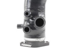 PERRIN 15-21 Subaru WRX / 14-18 Forester XT Turbo Inlet Hose 3in. w/ Turbo Adapter Flange - Black - PSP-INT-424BK Photo - Primary
