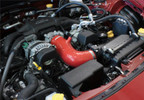 PERRIN 13-16 Subaru BRZ/Toyota FR-S (Manual & Auto) 17-20 BRZ/86 (Auto Only) Inlet Hose - Red - PSP-INT-430RD Photo - Primary