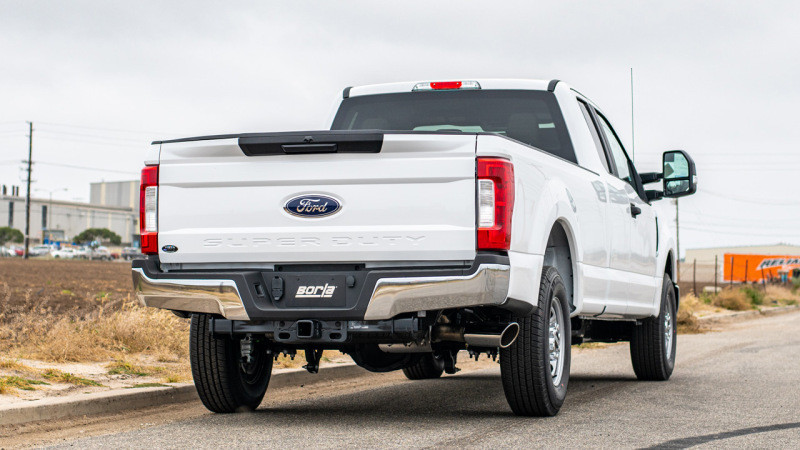 Borla 17-22 Ford F-250/F-350 SD 6.2L V8 2+4WD (Non-Dually) 2.75in ATAK Catback Exhaust - 141017 Photo - lifestyle view