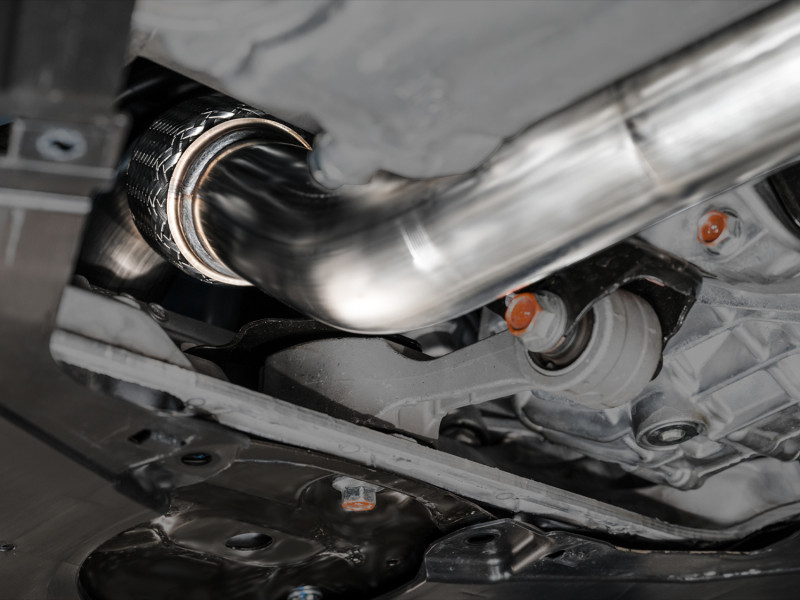 AWE Tuning 2024 Acura Integra Type S DE5 FWD Touring Edition Exhaust w/ Triple Chrome Silver Tips - 3015-52335 Photo - Mounted
