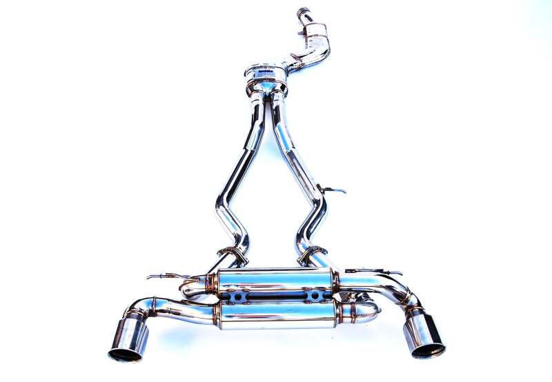 Invidia 20+ Toyota Supra (3.0) Gemini w/Valve Rolled Stainless Steel Catback - HS19TSP4VGM1RS Photo - Primary