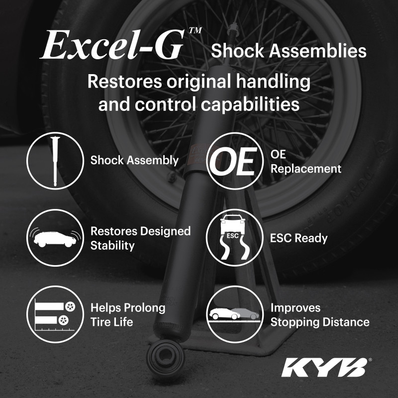 KYB 13-19 Cadillac ATS (Exc. Elect. Susp.) Excel-G Shock Assembly - Rear Right - SA1018 Photo - Primary