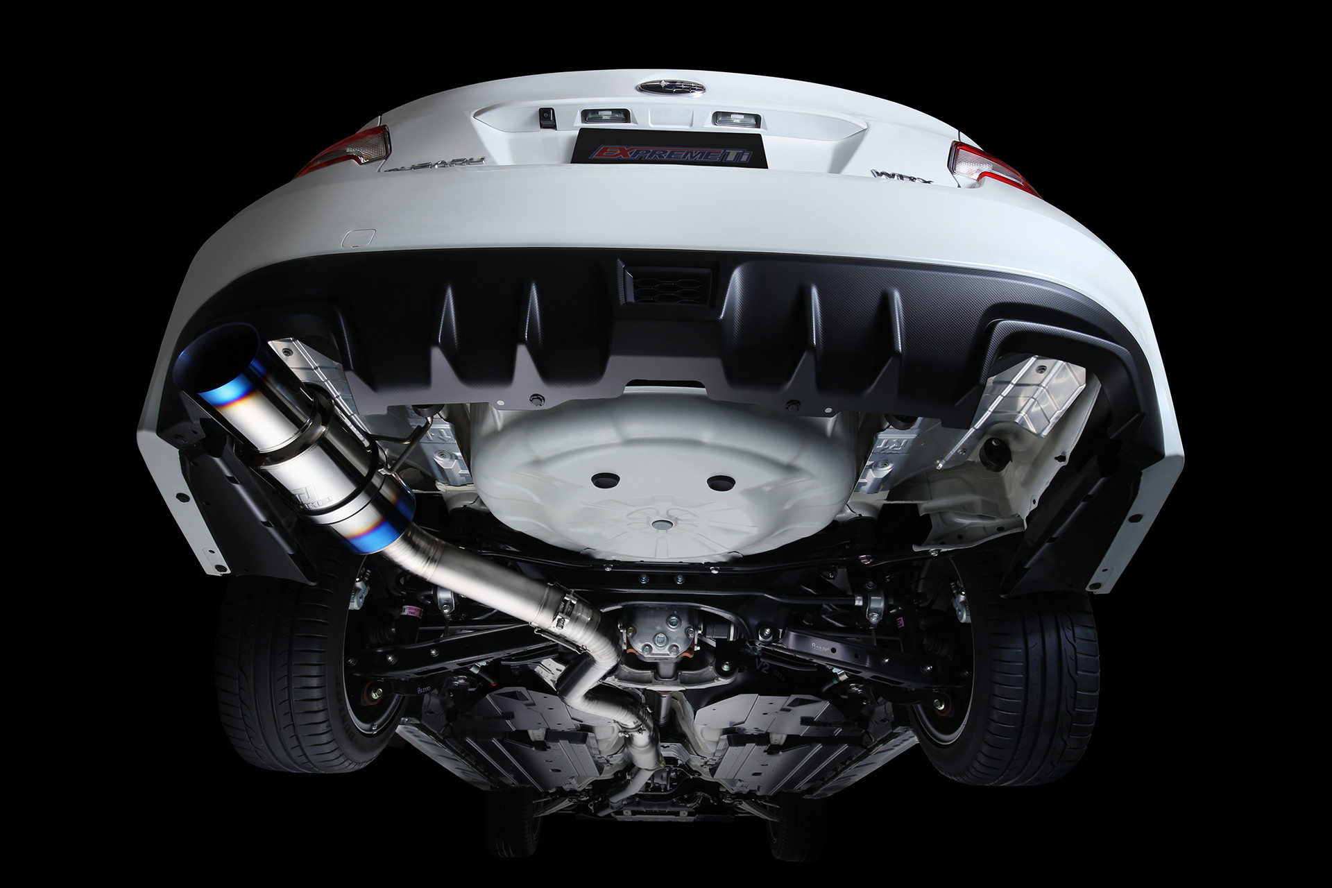 Tomei Expreme Full Titanium Catback Exhaust Subaru Sedan 2011-2021 WRX & 2008-2021 STi - TB6090-SB02C