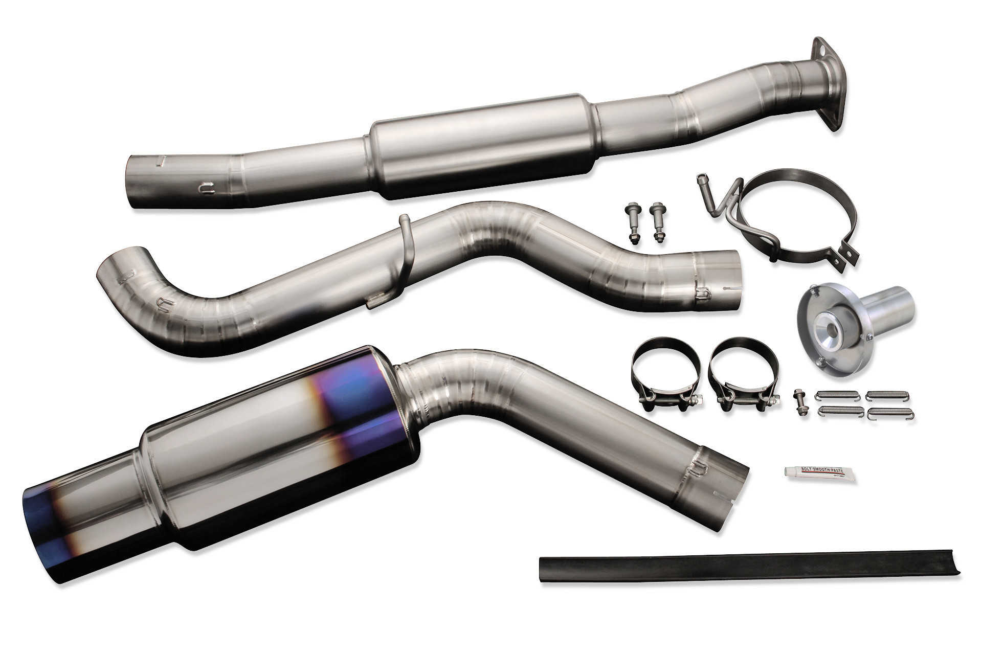 Tomei Expreme Full Titanium Catback Exhaust Subaru Sedan 2011-2021 WRX & 2008-2021 STi - TB6090-SB02C