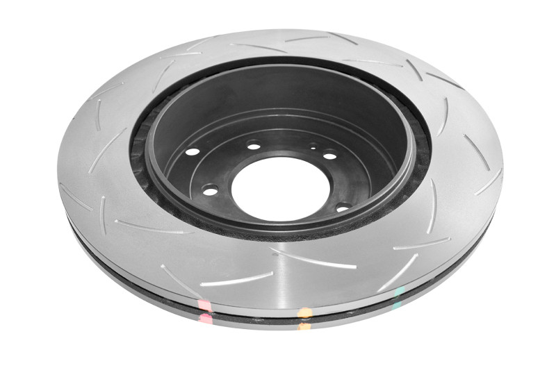 DBA 08-15 Mitsubishi Evolution X Rear Slotted 4000 Series Rotor - DBA42225S Photo - Close Up