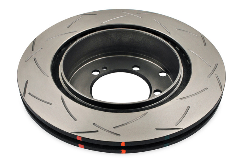DBA 01-07 Mitsubishi Lancer Evolution 7/8/9 Rear Slotted 4000 Series Rotor - DBA4419S Photo - Close Up