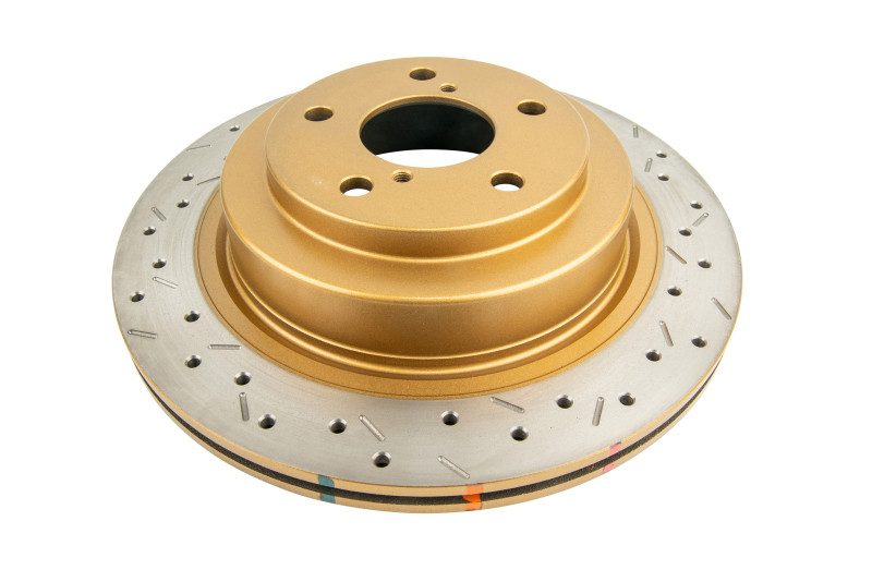 DBA 06-07 WRX / 05-08 LGT Rear Drilled & Slotted 4000 Series Rotor - DBA4653XS Photo - Primary