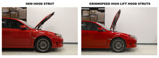 GrimmSpeed 08-14 Subaru Impreza WRX Hood Struts - 097029