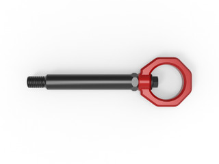 aFe 23-25 BMW M2 (G87) CONTROL Front / Rear Tow Hook - Red - 450-502004-R Photo - Unmounted