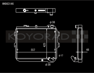 Koyo 83-85  Mazda RX-7 fits 1.1/1.3L MT (Includes GSL-SE Trim) - HH063146 Photo - Primary