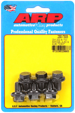 ARP GM 200 & 700 4L60 & 4L80 Torque Converter Bolt Kit (pack of 6) - 230-7305 Photo - Primary
