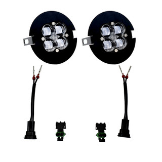 Baja Designs 05-11 Toyota Tacoma/07-13 Toyota Tundra Clear SAE Fog Pocket Light Kit - 447702 Photo - Primary