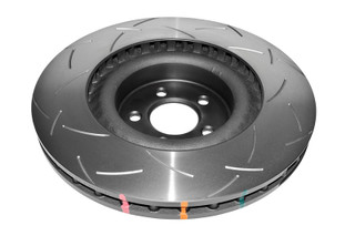 DBA 15-18 Ford Mustang GT w/ Performance Package Front Slotted 4000 Series Rotor - DBA42166S Photo - Close Up
