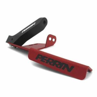 Perrin 08-12 Subaru STi Hatchback / 11-12 STi Sedan Master Cylinder Bracket - Red - PSP-BRK-401RD