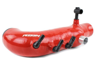 Perrin 08-13 Subaru WRX / 05-09 Legacy GT Red Turbo Inlet Hose - PSP-INT-421RD
