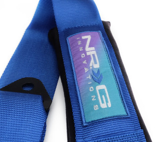 NRG 5PT 3in. Seat Belt Harness / Cam Lock - Blue - SBH-B6PCBL Photo - Close Up