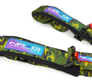 NRG 5PT 3in. Seat Belt Harness / Cam Lock - Red - SBH-B6PCRD Photo - Close Up