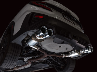 AWE Tuning 22-25 Subaru VB WRX Touring Edition Axleback Exhaust - Chrome Silver Tips - 3015-42424 Photo - Mounted