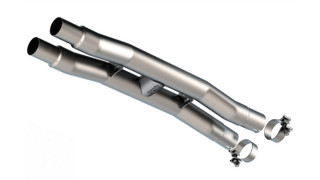 Borla 15-23 Ford Mustang GT H-Pipe 2.75in OE Resonator Replacement - 60752 Photo - Primary