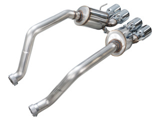 AWE Tuning C6 Chevrolet Corvette Z06/ZR1 Touring Edition Axle-back Exhaust w/ Chrome Silver Tips - 3015-42606 Photo - out of package