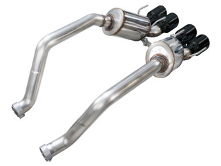 AWE Tuning C6 Chevrolet Corvette Z06/ZR1 Touring Edition Axle-back Exhaust w/ Diamond Black Tips - 3015-43606 Photo - out of package
