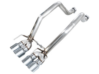 AWE Tuning C6 Chevrolet Corvette Z06/ZR1 Track Edition Axle-back Exhaust w/ Chrome Silver Tips - 3020-42606 Photo - Primary