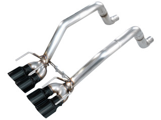 AWE Tuning 09-13 Chevrolet Corvette 6.2L Track Edition Axle-back Exhaust w/ Diamond Black Tips - 3020-43662 Photo - Primary