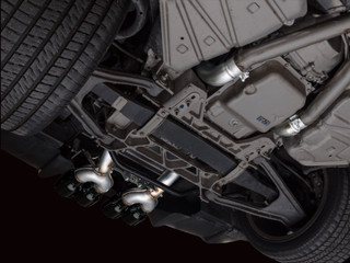 AWE Tuning 09-13 Chevrolet Corvette 6.2L Track Edition Axle-back Exhaust w/ Diamond Black Tips - 3020-43662 Photo - Mounted